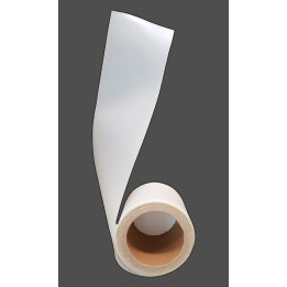Abkantfolie 100mmx0,8mm milchig weiß