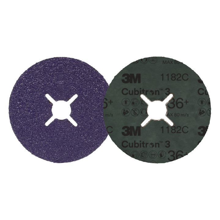 Fiberscheibe DM125 K36+ Cubitron 3 lila