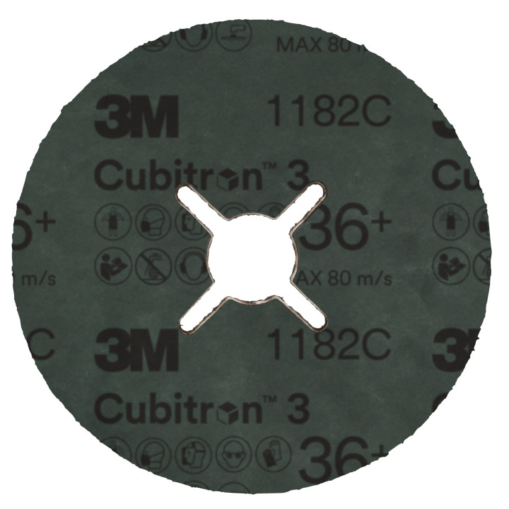 Fiberscheibe DM125 K36+ Cubitron 3 lila